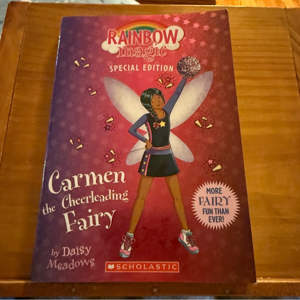 Rainbow Magic Special Edition Carmen the Cheerleading Fairy Children’s Book
